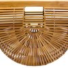 Womens Bamboo Handbag Handmade Large Tote Bag